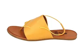2GO Fashion Zehentrenner in Übergrößen Gelb 8003-801-6 große Damenschuhe