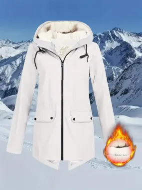 Heidi-Mode | Wasserdichte Jacke mit Kordelzug