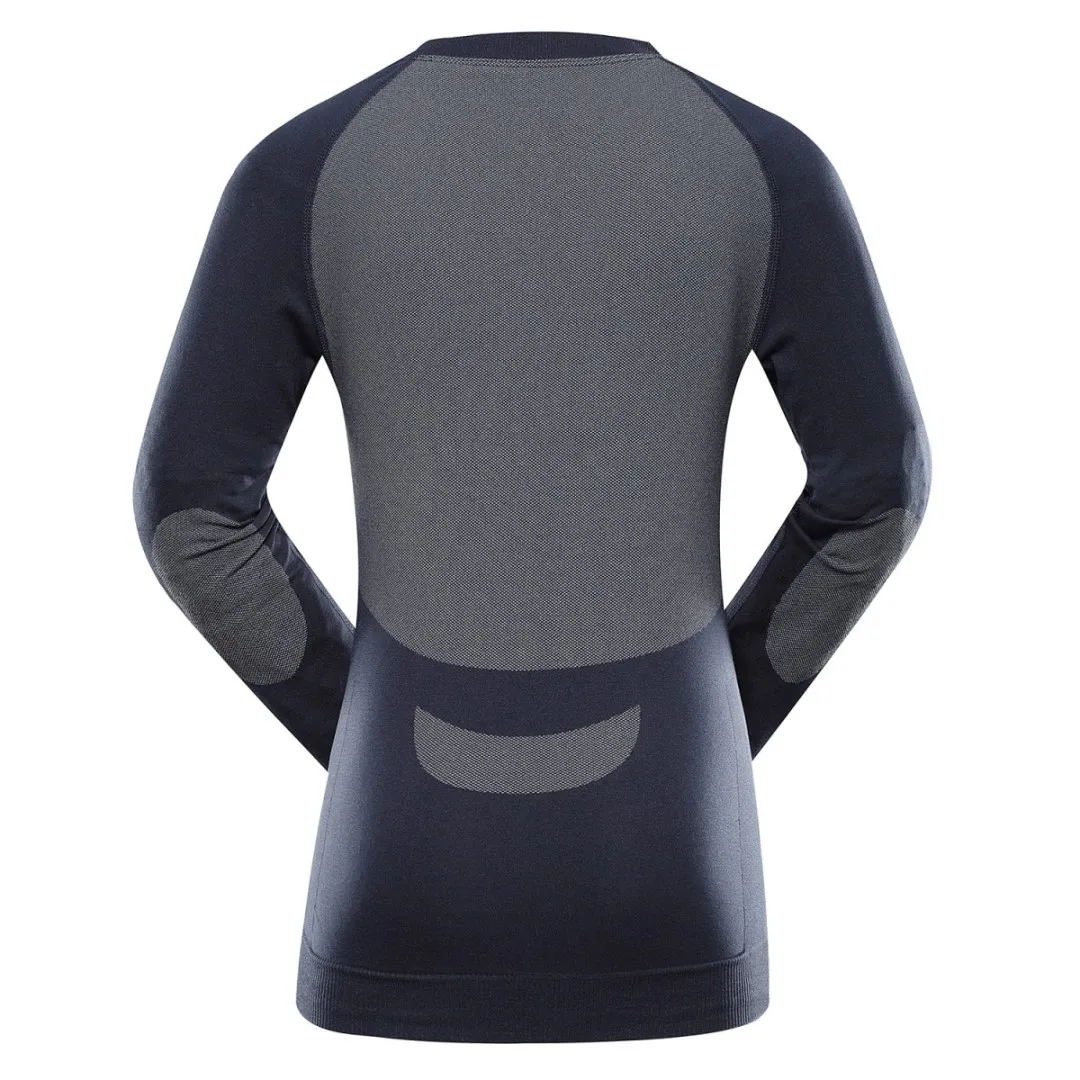 Kinder Funktionsunterwäsche - T-Shirt ALPINE PRO AMBOSO Mood Indigo Blue L
