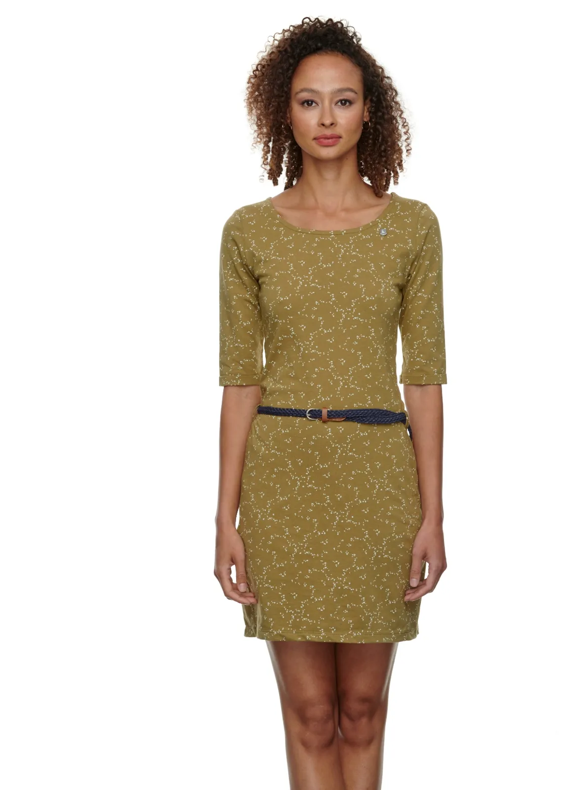 Ragwear Kleid Tamy B Organic in khaki jetzt im Onlineshop bestellen