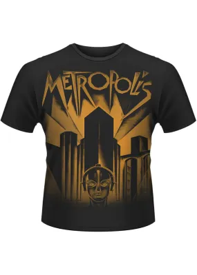 Retro Movies Metropolis T-Shirt Schwarz