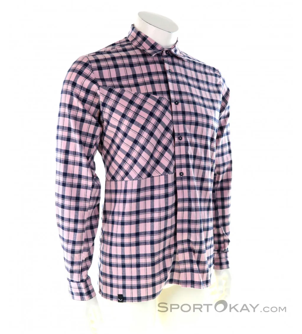 Salewa Fanes Flannel 5 PL LS Herren Hemd