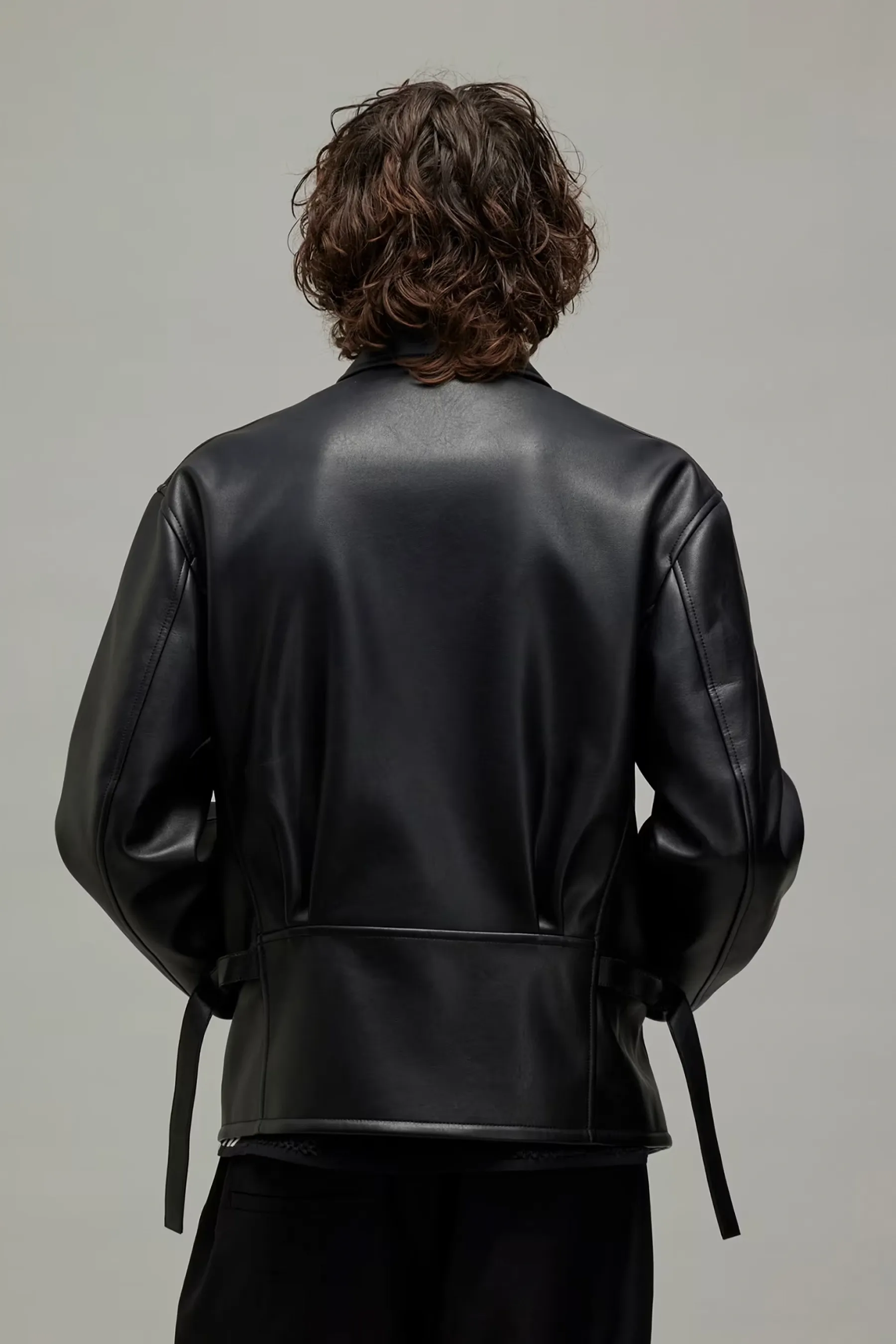 Y-3 Pleather Bomber Jacket  